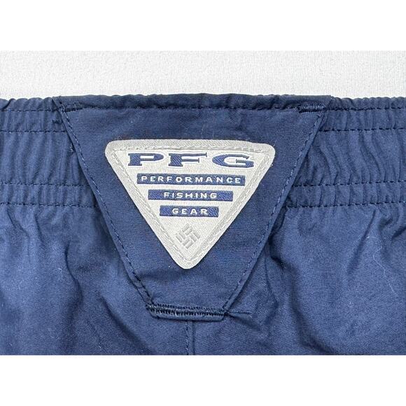 NWT Columbia Performance Fishing Gear Men's Blue Swim Trunks Shorts - Size 2XL - Picture 3 of 6